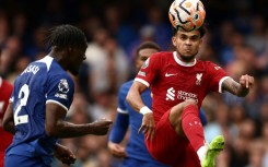 Axel Disasi (left) and Luis Diaz (right) scored in Chelsea's clash with Liverpool 