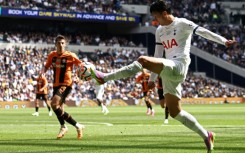 Son Heung-Min (right) has been named as Tottenham's new captain