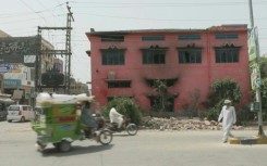 Images of burnt Salvation Army church in Jaranwala following mob attack