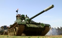 Sudanese troops mark Armed Forces Day in the eastern Gadaref state, as the war with paramilitaries entres its fifth month