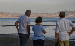 Turkey's largest, the lake has receded by four kilometres (2.5 miles) in some areas