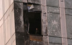 A Ukrainian drone crashed into a building in the Moscow City business district, authorities said