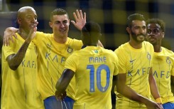 Brazilian forward Anderson Talisca (L) struck the decisive goal in stoppage time for Al Nassr