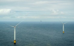 The turbines of Hywind Tampen wind farm are built on floating platforms that are anchored to the seabed