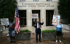 A federal judge is to set a date for former president Donald Trump's trial on charges of conspiring to overturn the 2020 election results