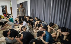A group of Chinese nationals were arrested in Indonesia during a police raid on suspicion of running an online love scam syndicate that ensnared hundreds of victims in China