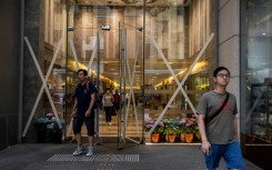 Hong Kong's weather observatory said it expected to upgrade the warning for Super Typhoon Saola to 'T8' by early Friday morning