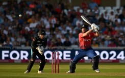 Dashing innings - England's Jonny Bairstow on his way to 73 in the fourth T20 against New Zealand at Trent Bridge