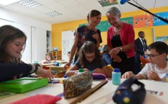 French Prime Minister Elisabeth Borne said implementation of the ban was so far going well