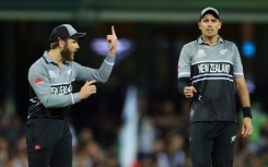Kane Williamson (L) and Tim Southee (R) have been named in an experienced New Zealand squad for next month's 50-overs World Cup in India