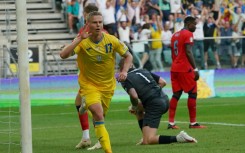 Oleksandr Zinchenko scored the opener for Eukraine in a 1-1 draw with England