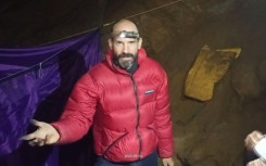 Mark Dickey developed internal bleeding while exploring one of Turkey's deepest caves