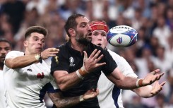 New Zealand's lock Samuel Whitelock 