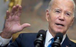 US President Joe Biden delivered televised remarks on the US auto workers strikes from the White House 