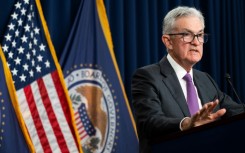 Federal Reserve Board Chairman Jerome Powell speaks following a Federal Open Market Committee meeting in July 2023