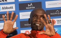 Kenya's Eliud Kipchoge will be among the top-flight runners participating Sunday, a year after having set a new world record on the same course