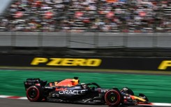 Red Bull Racing's Dutch driver Max Verstappen took pole position for Sunday's Japanese Grand Prix