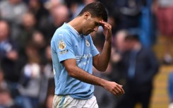 Red-ri: Manchester City's Rodri was sent-off in a 2-0 win over Nottingham Forest