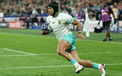 Cheslin Kolbe scored South Africa's try in the 13-8 defeat by Ireland 