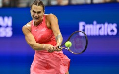 New world number one Aryna Sabalenka (pictured during the US Open final) says she hopes to finish the year in the top spot