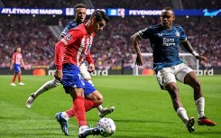 Atletico's Alvaro Morata scored twice against Feyenoord in Madrid