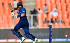 Top scorer: Joe Root on his way to 77 on Thursday 