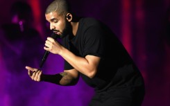 Canadian rapper Drake performs onstage at a music festival in Las Vegas in 2016 