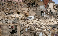 The mountain village of Imi N'Tala, in central Morocco, was completely flattened by the quake