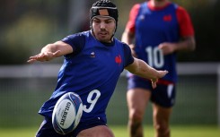 Antoine Dupont suffered a fractured jaw in the pool match against Namibia