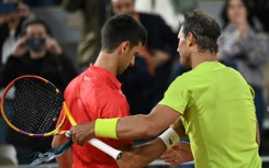 Serbia's Novak Djokovic (L) will start his 2024 season at the United Cup, but Rafael Nadal (R) was not on the Spain team