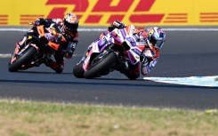 Pramac Racing's Spanish rider Jorge Martin during the opening practoce for the Australian MotoGP
