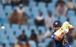 In the runs: Sri Lanka's Sadeera Samarawickrama top scoring on Saturday