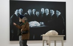 War and the suffering of children are recurring themes in the work of Austrian-Irish artist Gottfried Helnwein