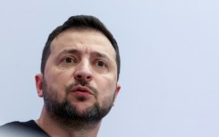 Ukrainian President Volodymyr Zelensky was to call in to the summit to keep his country's war against invading Russia in focus