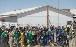The National Union of Mineworkers (NUM) said 107 of its members had returned to the surface
