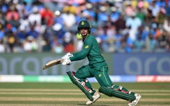 In form: South Africa's Quinton de Kock is the first batsman at this World Cup to score 500 runs