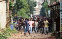 Garment workers say that a sharp increase in living costs has left them struggling to provide for their families