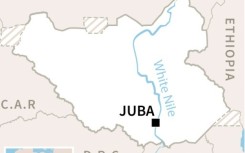 Map of South Sudan