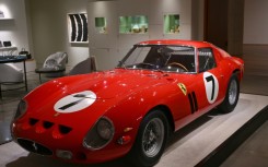 The 1962 Ferrari 250 GTO is displayed at a preview at Sotheby’s in New York on November 2, 2023 