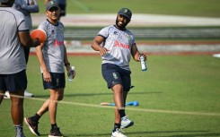 'Not 100%': South Africa captain Temba Bavuma during a practice session ahead of Thursday's World Cup semi-final