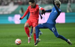 South Korea's Son Heung-min was on the scoresheet against Singapore