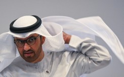 Sultan Al Jaber, président de la COP28, le 27 juillet 2023 à Chennai
