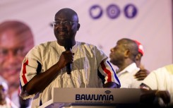 Mahamudu Bawumia is hoping to take the New Patriotic Party to an unprecedented third term in office