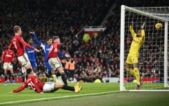 Scott McTominay (C) got both goals as Manchester United saw off Chelsea