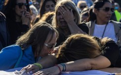 A mother mourns after the body of Eden Zachariya, a hostage taken on October 7, was recovered by the Israeli army