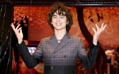 Actor Timothee Chalamet attends a screening of  'Wonka' in Toronto on December 13, 2023 