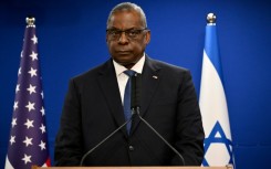 Pentagon chief Lloyd Austin announced the new task force on a visit to the region that also took him to Israel