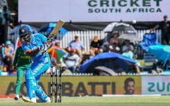 Sanju Samson provided the foundation for India's innings with his first international hundred