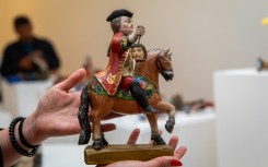 The nativity collection of the Discalced Carmelites in Quito shows people in scenes of daily life under Spanish colonial rule