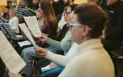 The concert  will recreate part of the programme from the first US concert which featured Shchedryk